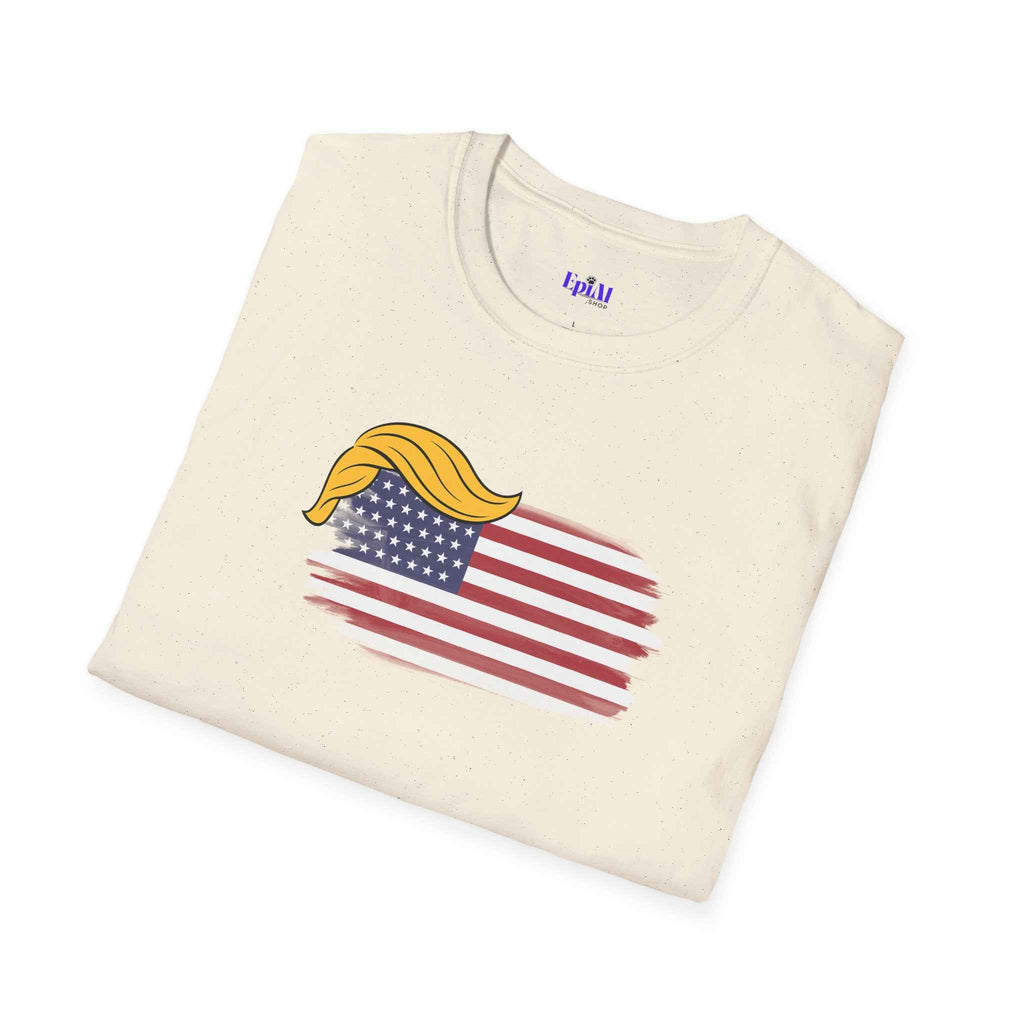 Swoop & Stripes Parody Tee – Unisex Soft Cotton T-Shirt