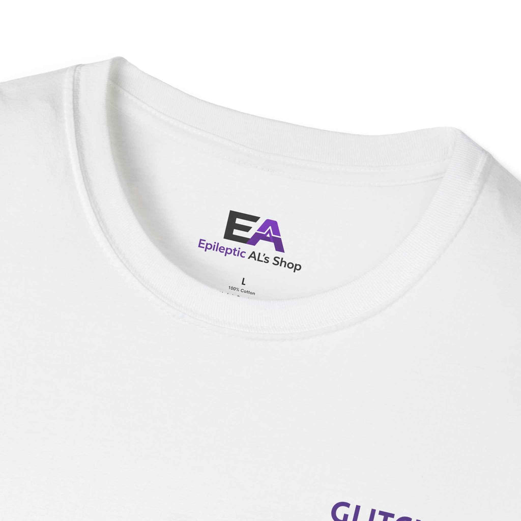 Glitch Happens Tee – Minimalist Seizure First Aid Shirt | Epilepsy Awareness | Neurostrong Apparel