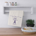 “Fight for a Cure” Epilepsy Awareness Tea Towel