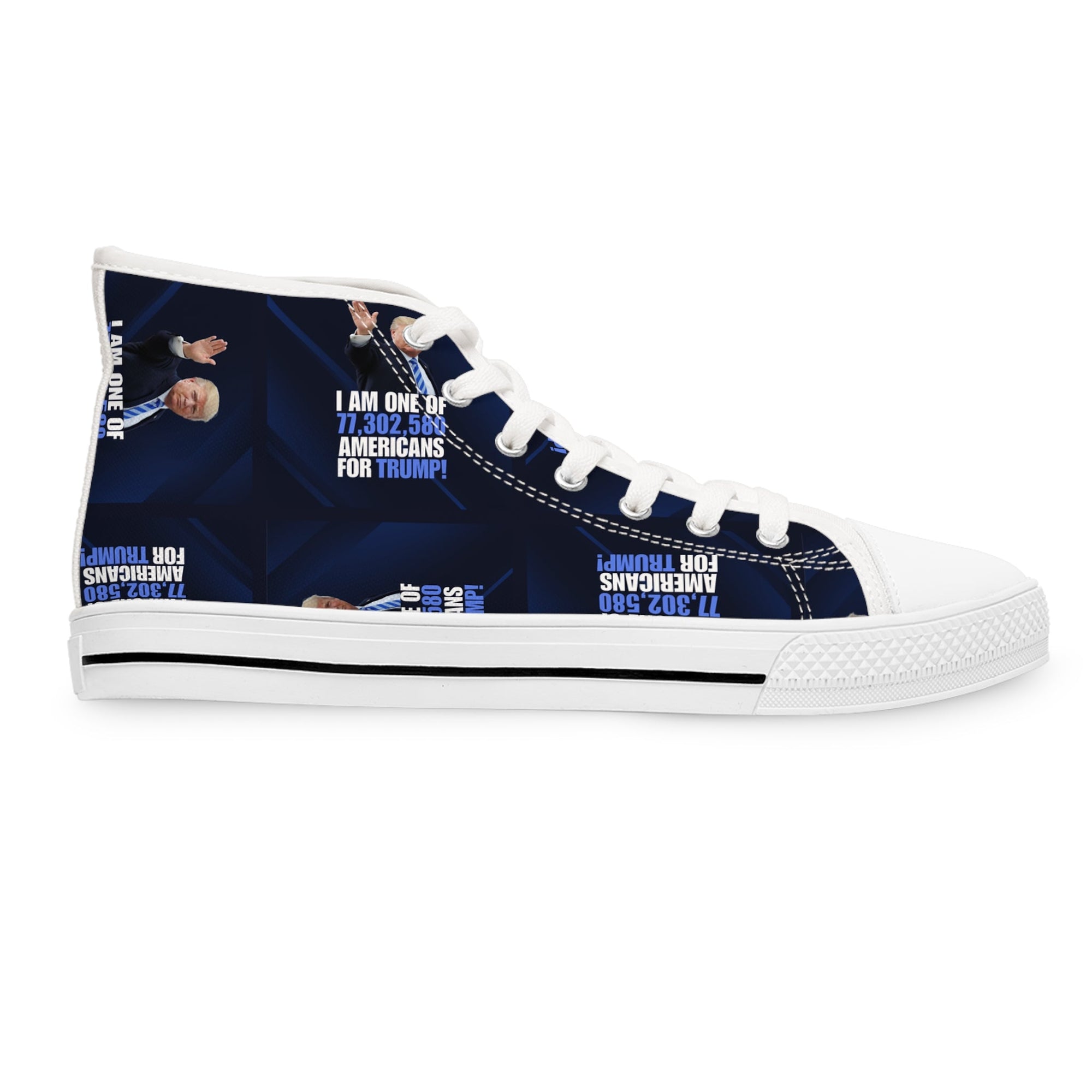 Women's High Top Sneakers - American for Trump Printify