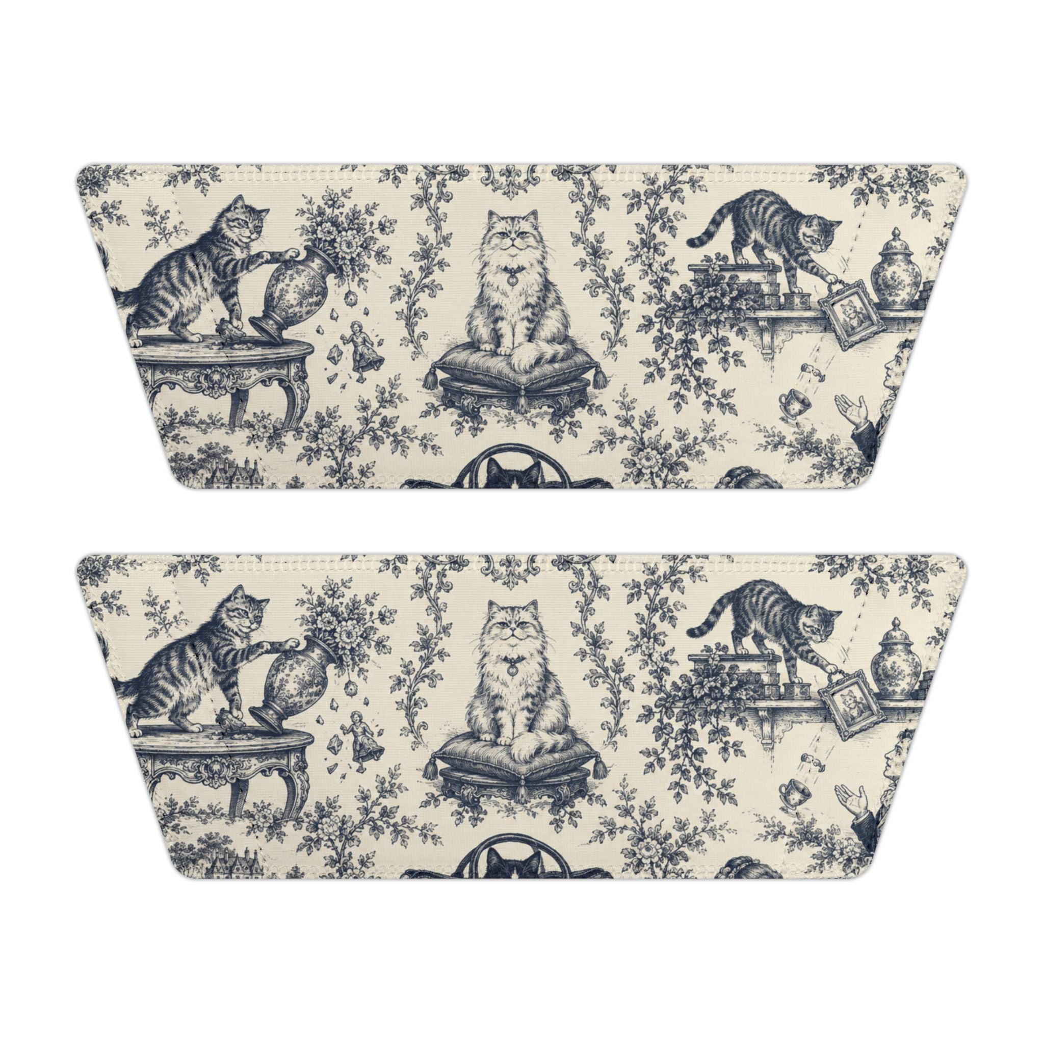Toile Cats Slide Sandals (Removal Straps)