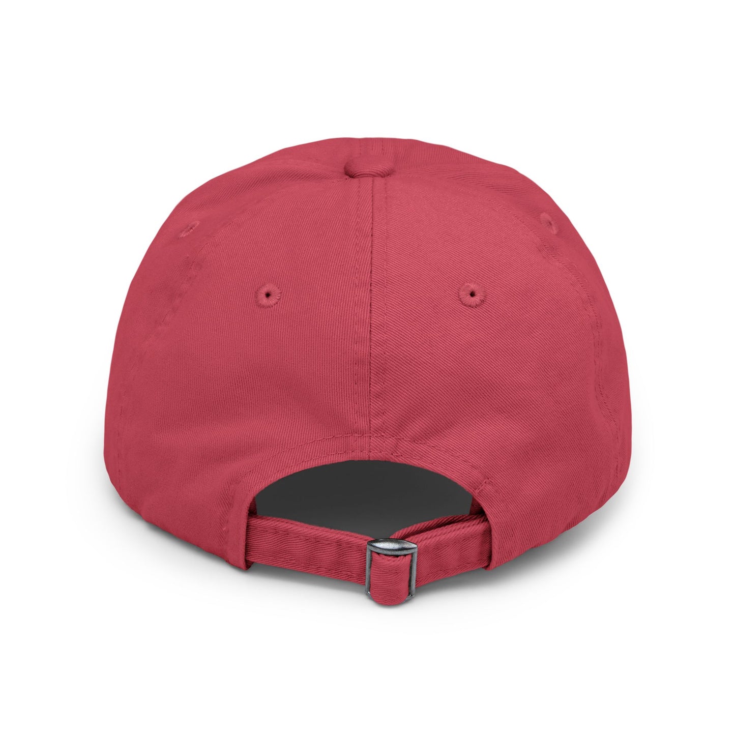 Unisex Distressed Cap - "Calm Down, It's Just a Red Hat"