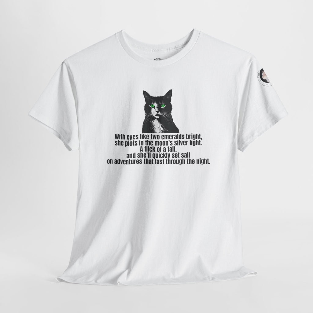 Emerald Eyed Mischief Unisex Heavy Cotton Tee