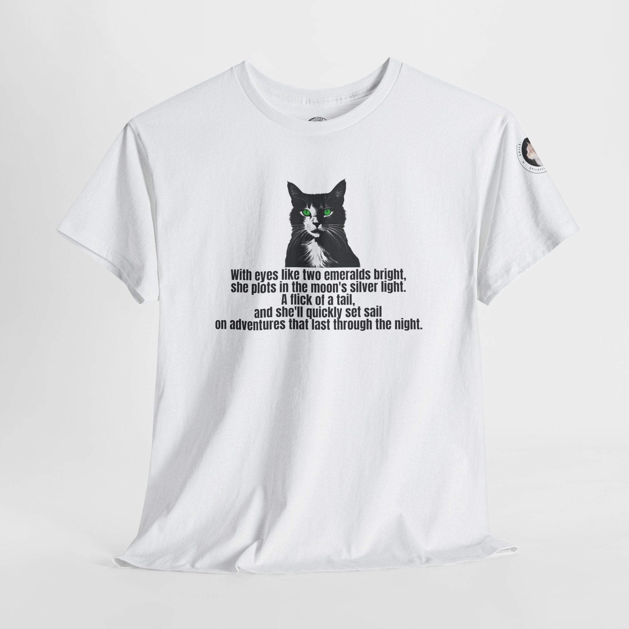 Emerald Eyed Mischief Unisex Heavy Cotton Tee - EpiAl's Shop