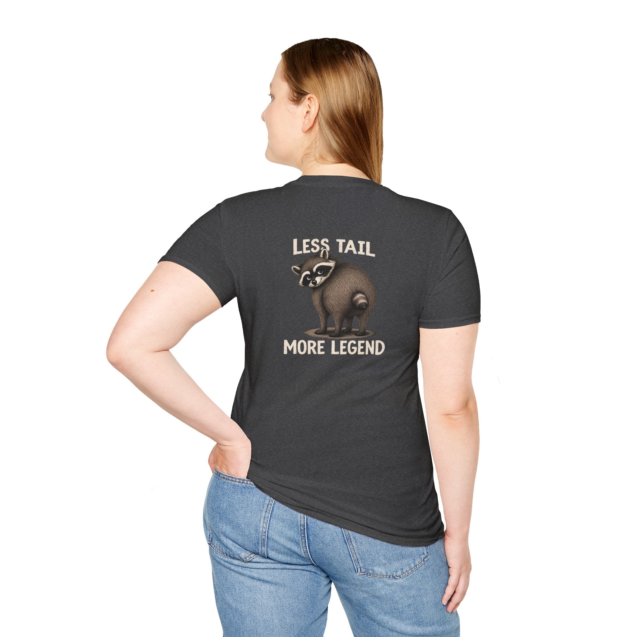 Less Tail, More Legend Jimothy Raccoon T-Shirt