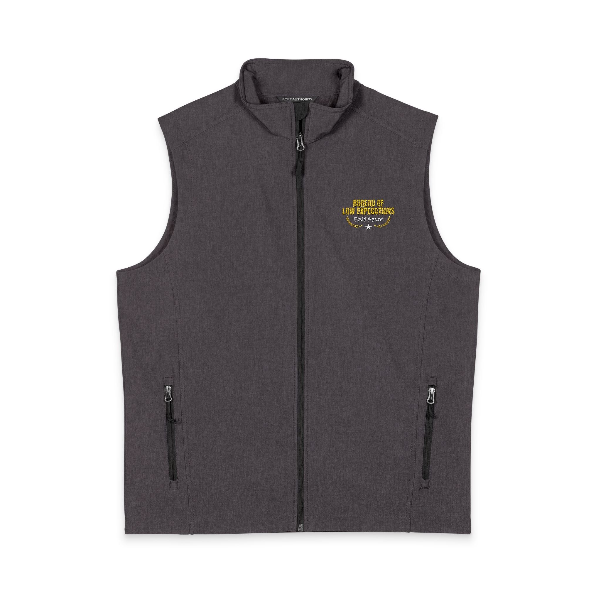 Bureau of Low Expectations Field Agent Men's Soft Shell Vest