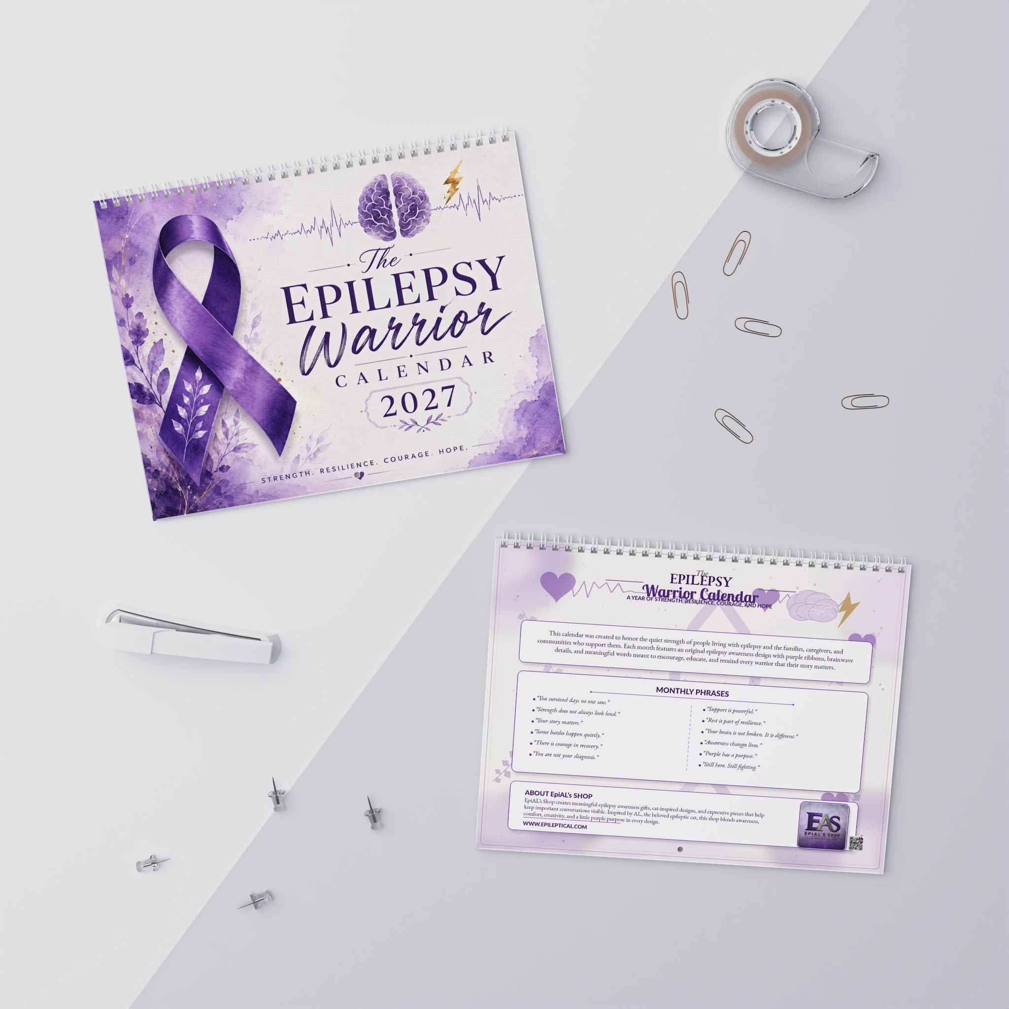 The Epilepsy Warrior Calendar 2027