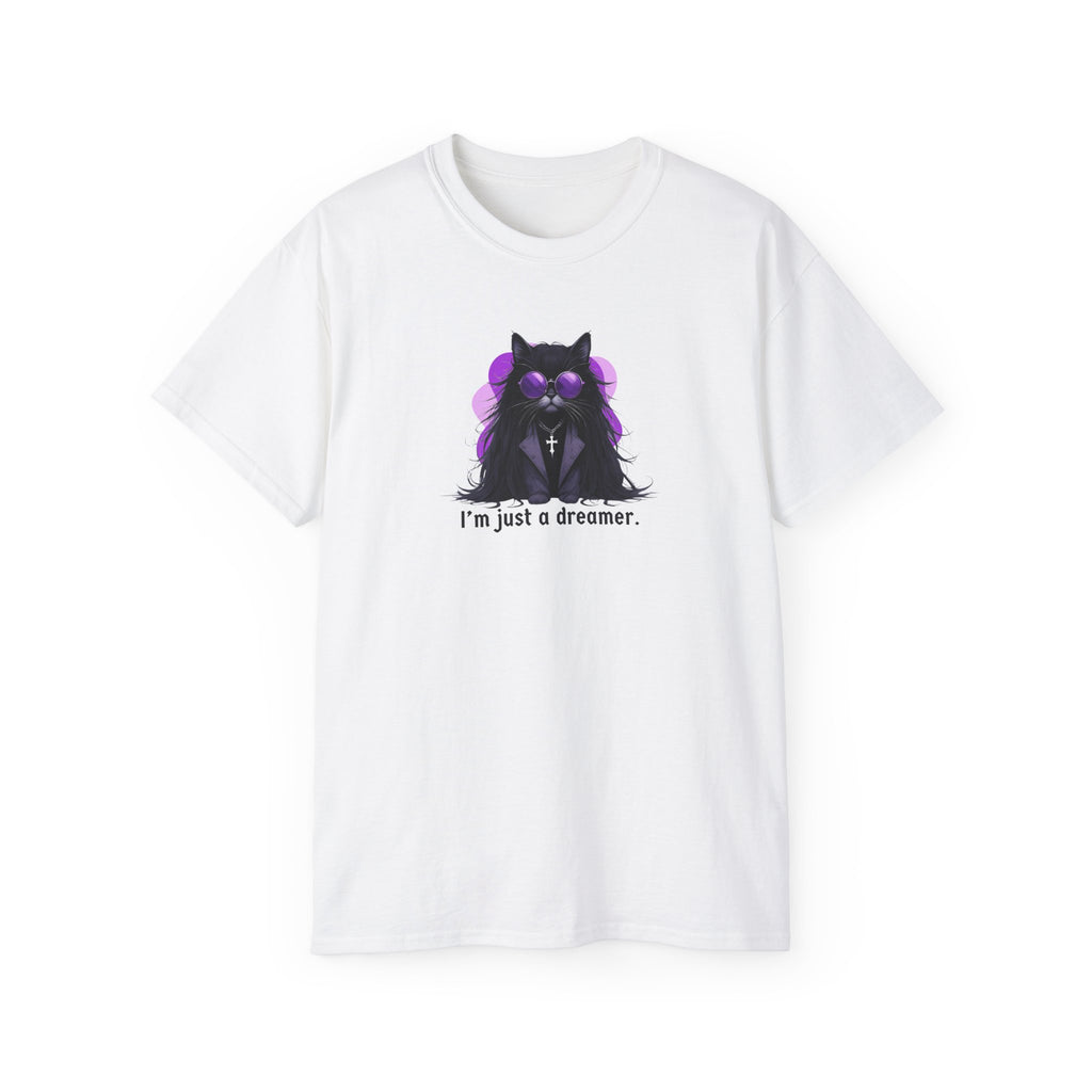 Just a Dreamer Ozzy Cat Graphic Tee
