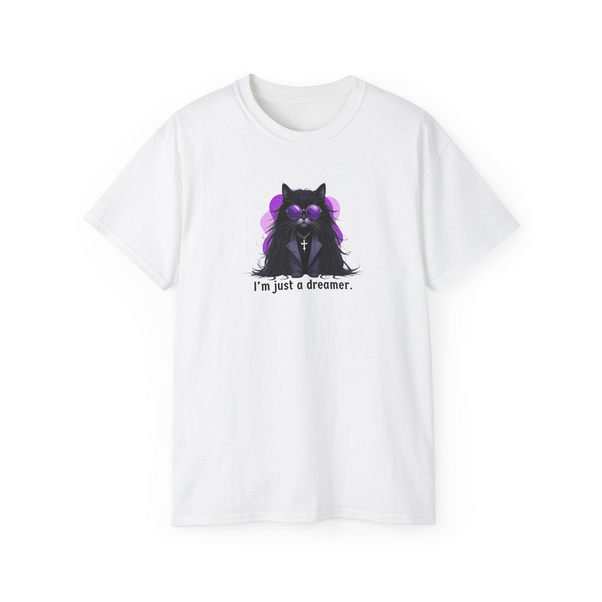 Just a Dreamer Ozzy Cat Graphic Tee