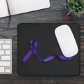 Photo depicting the ​Purple Ribbon Gaming Mouse Pad from EpiAl's Shop.