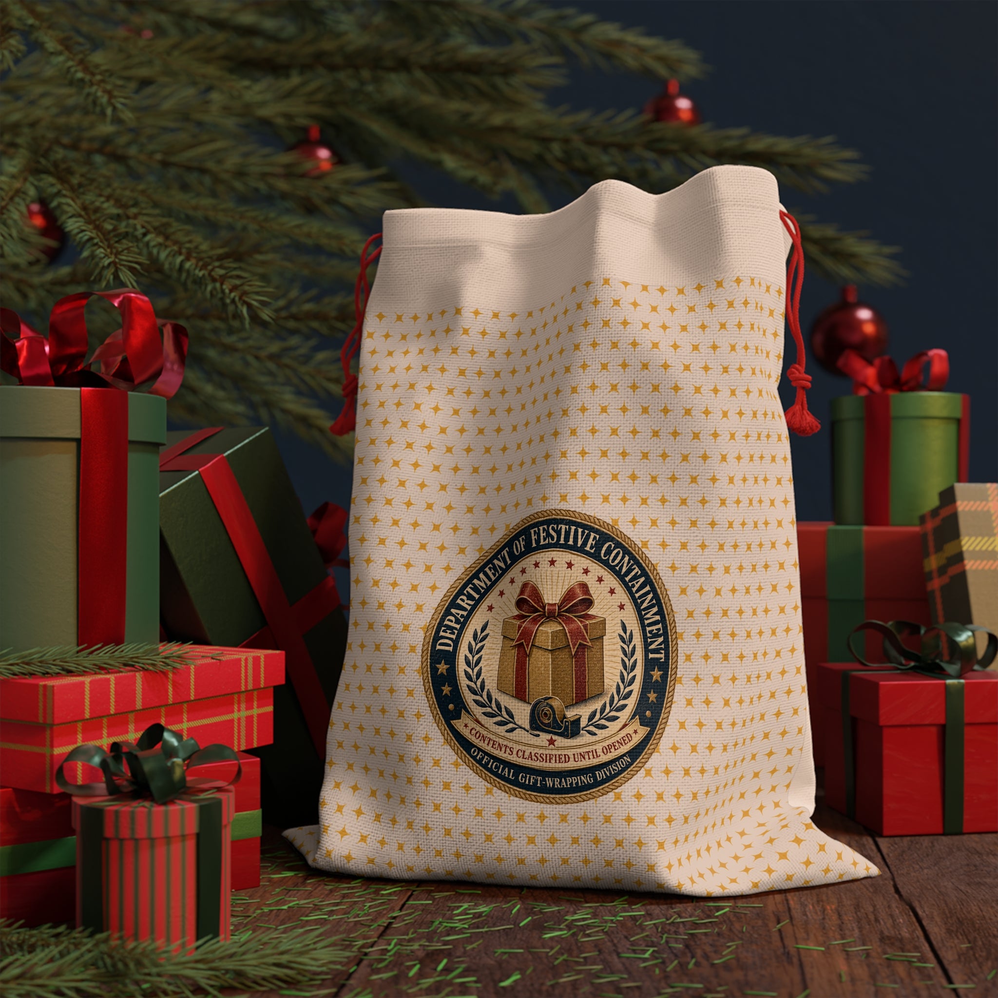Department of Festive Containment Gift Bag