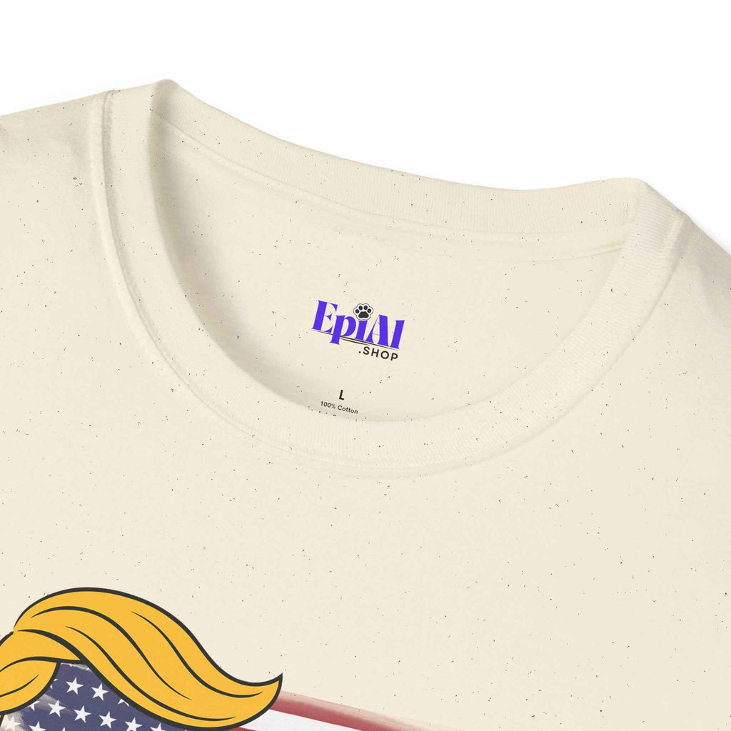 Swoop & Stripes Parody Tee – Unisex Soft Cotton T-Shirt