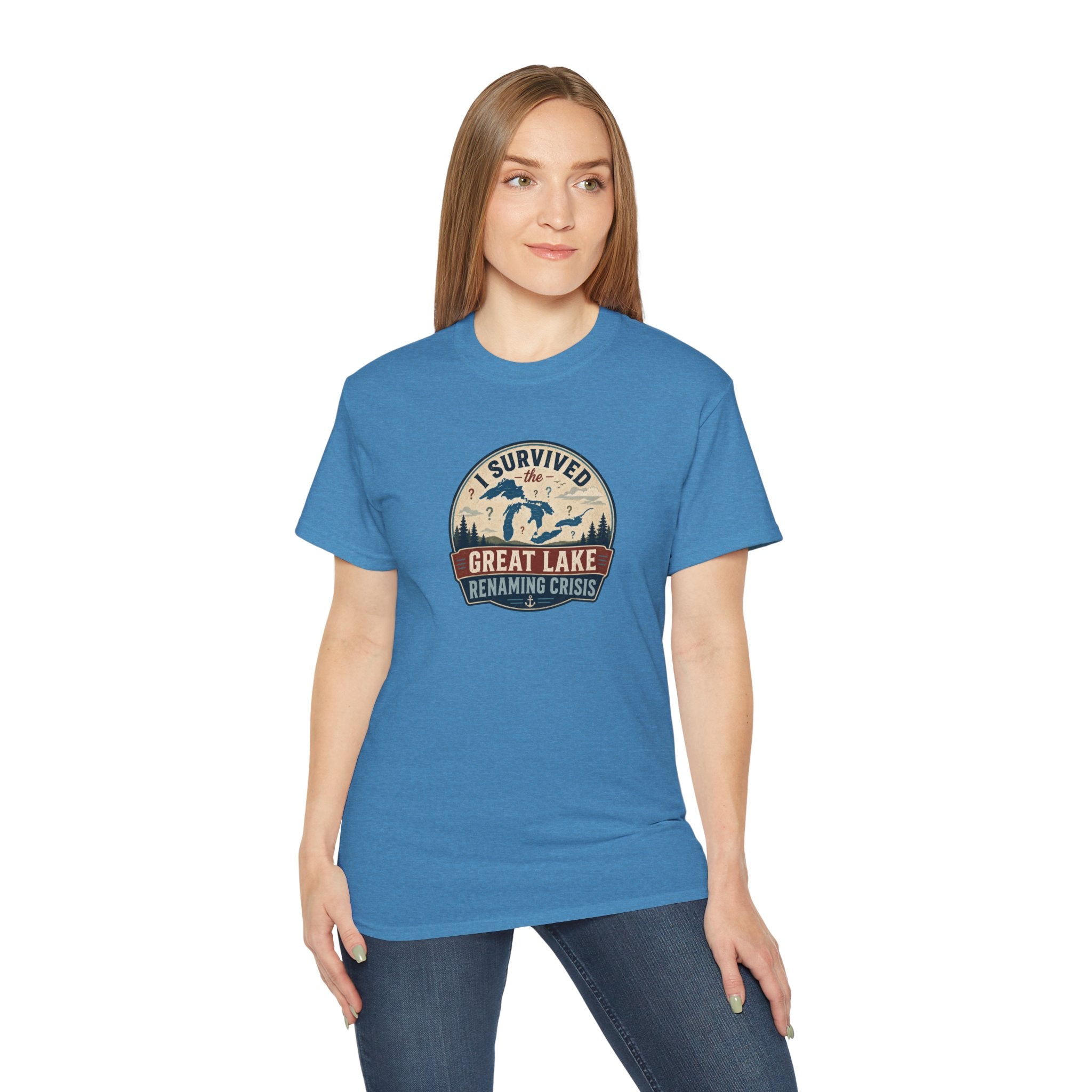 I Survived the Great Lake Renaming Crisis T-Shirt | Lake Ontario vs. Lake America Tee