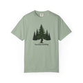 You Saw Nothing Bigfoot & Cat Garment-Dyed T-Shirt