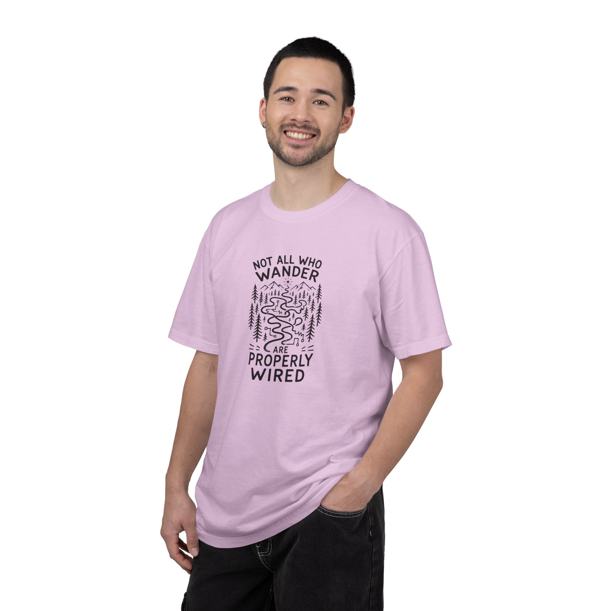Not All Who Wander Are Properly Wired Epilepsy Awareness T-Shirt