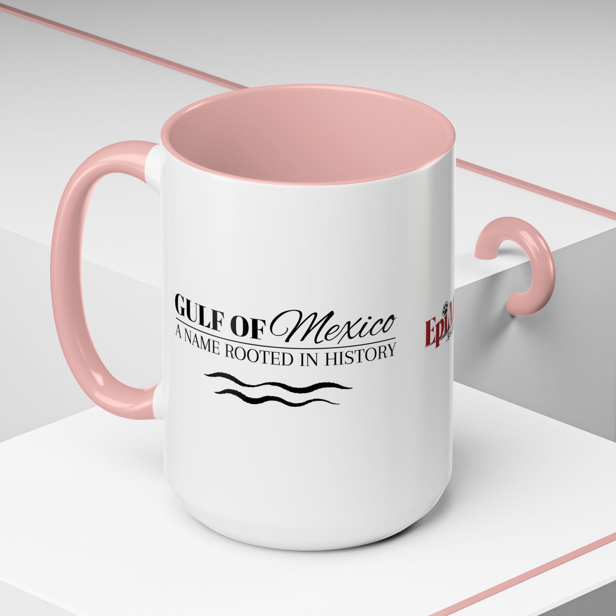 Gulf of Mexico A Name Rooted in History Accent Coffee Mug