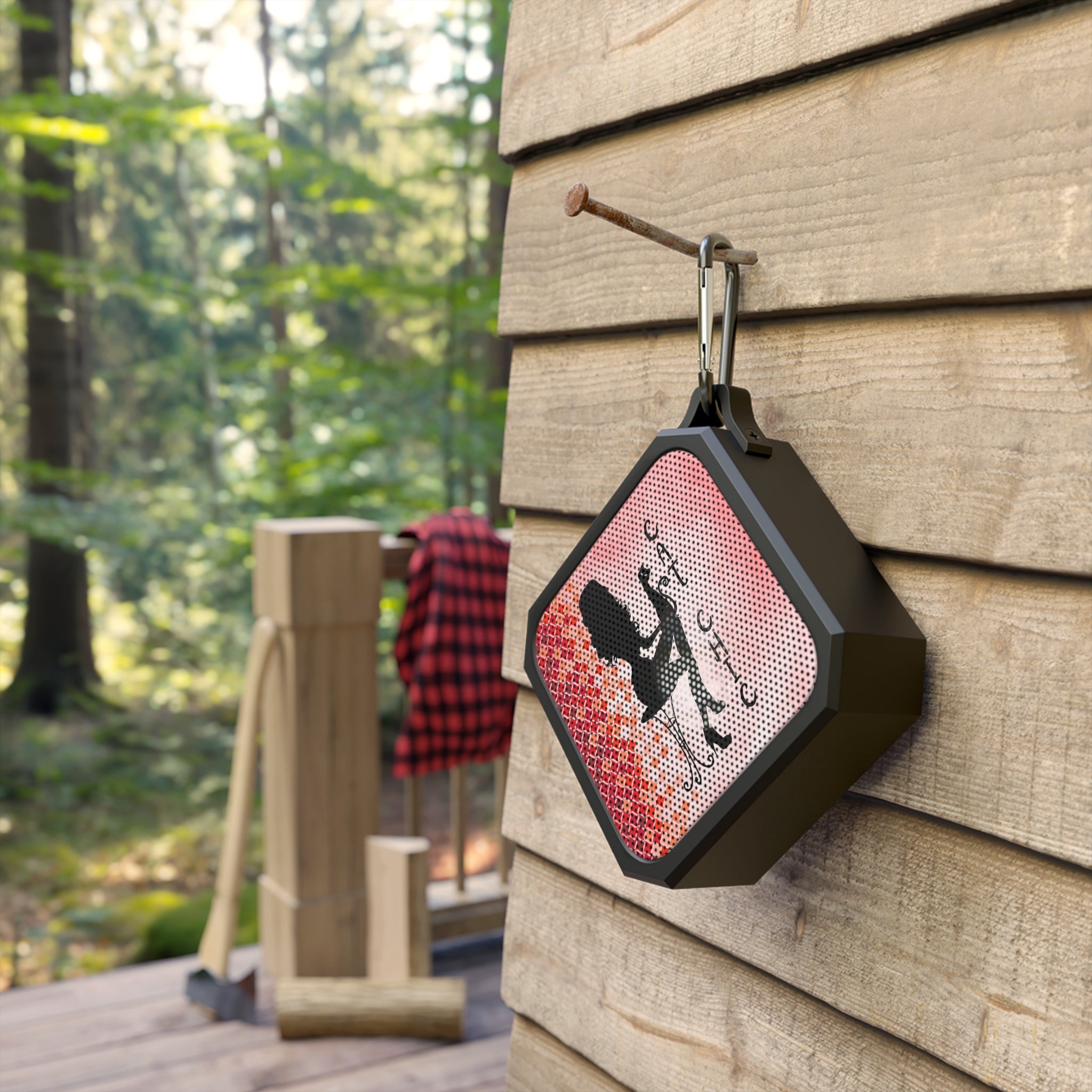 Photo depicting the ​Cat Chic Blackwater Outdoor Bluetooth Speaker from EpiAl's Shop.