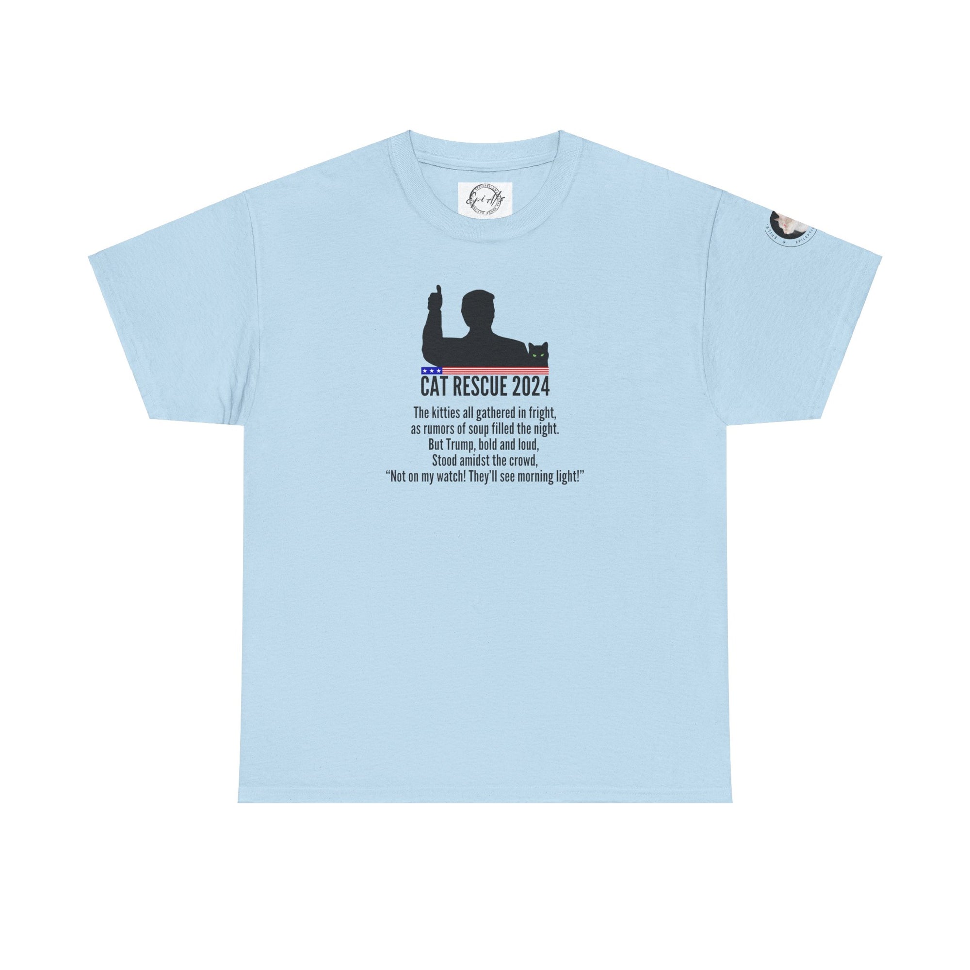 Cat Rescue 2024 Unisex Heavy Cotton Tee