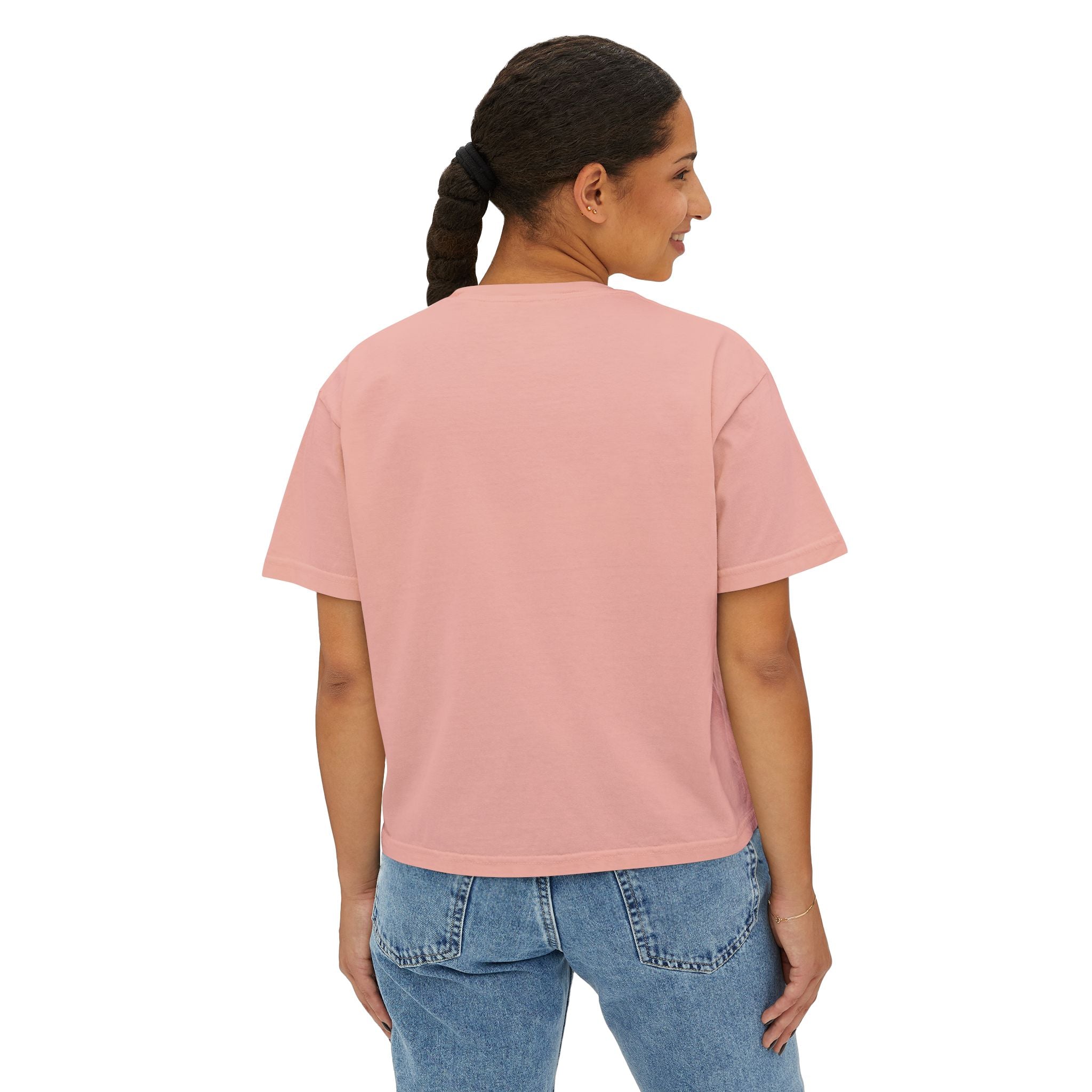 Neural Noise Boxy Crop T-Shirt | Abstract Brain Epilepsy Awareness Graphic Tee