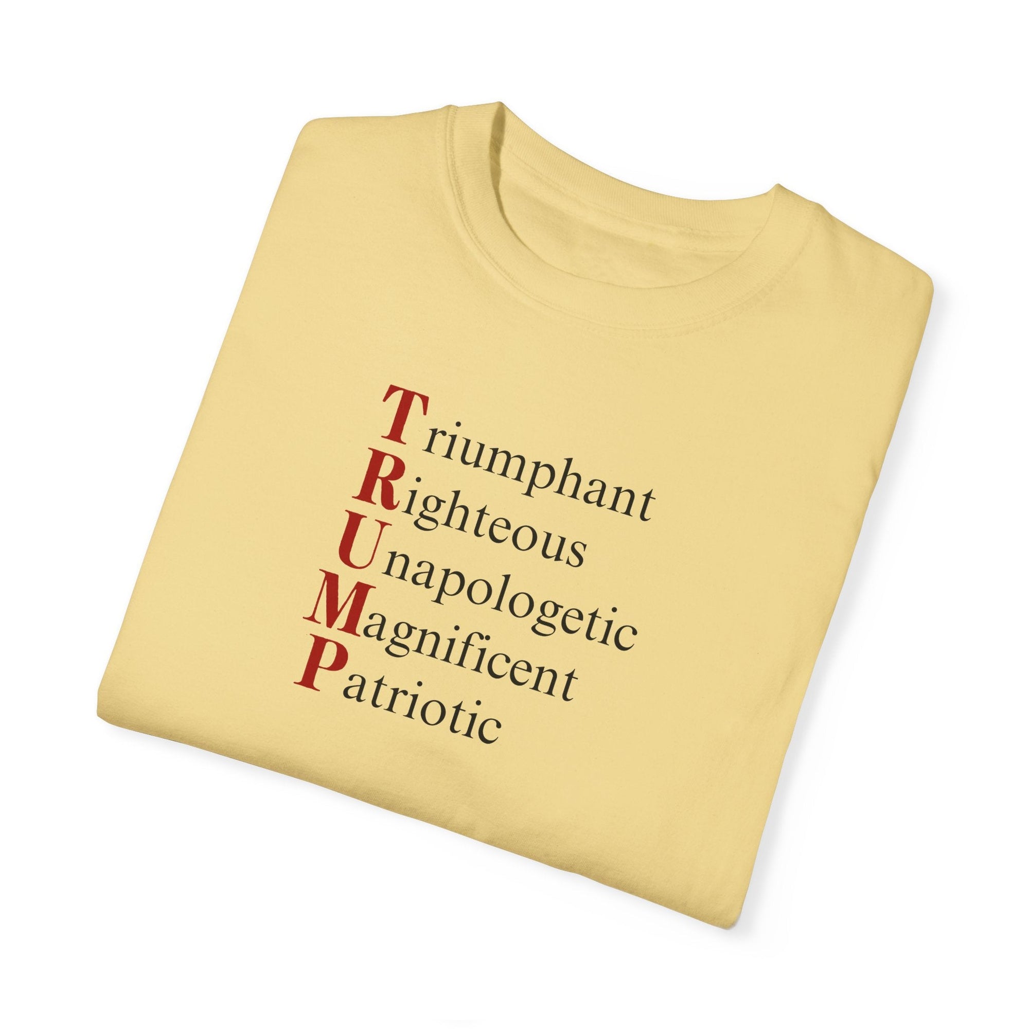Unisex Patriotic T-Shirt - 'TRUMP' Inspirational Tee Printify
