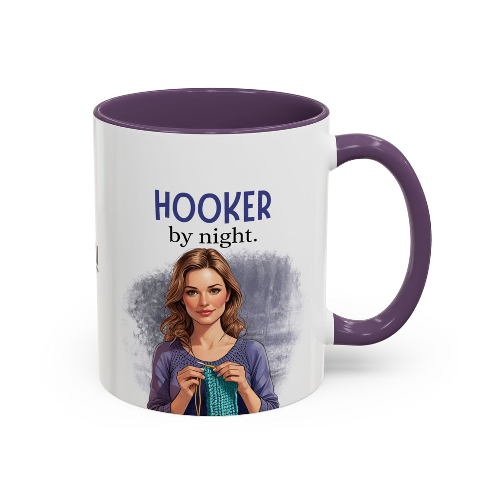 Cat Lady Hooker Funny Coffee Mug