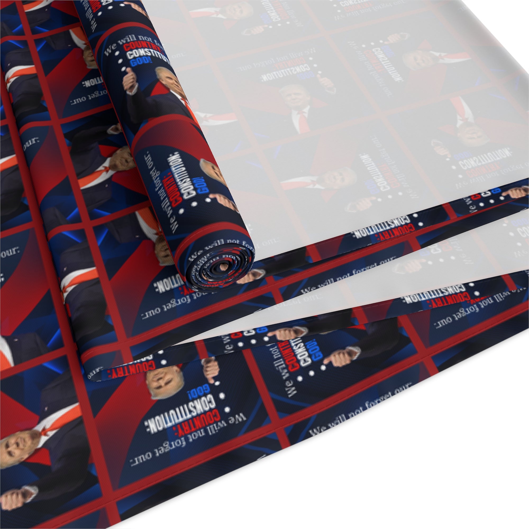 Trump Country Constitution God Table Runner