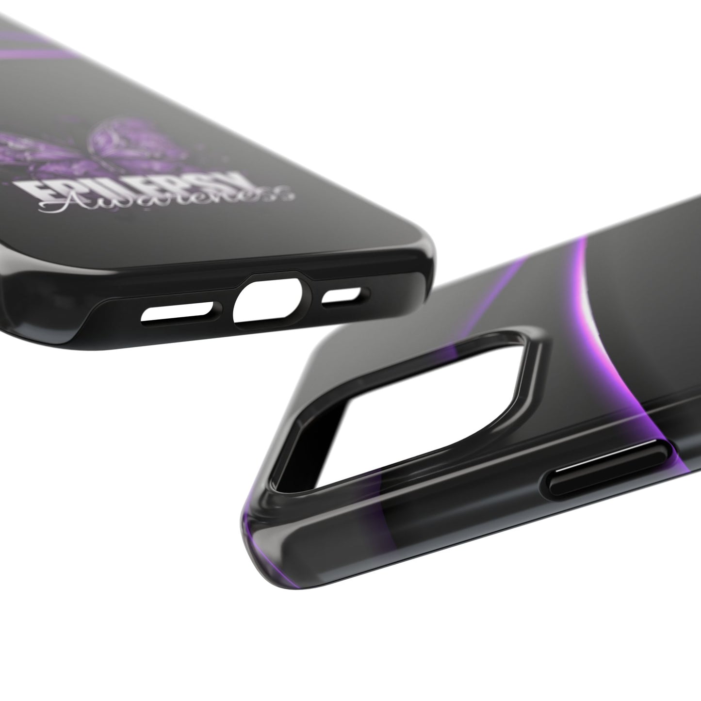 Epilepsy Awareness Butterfly Tough Phone Cases
