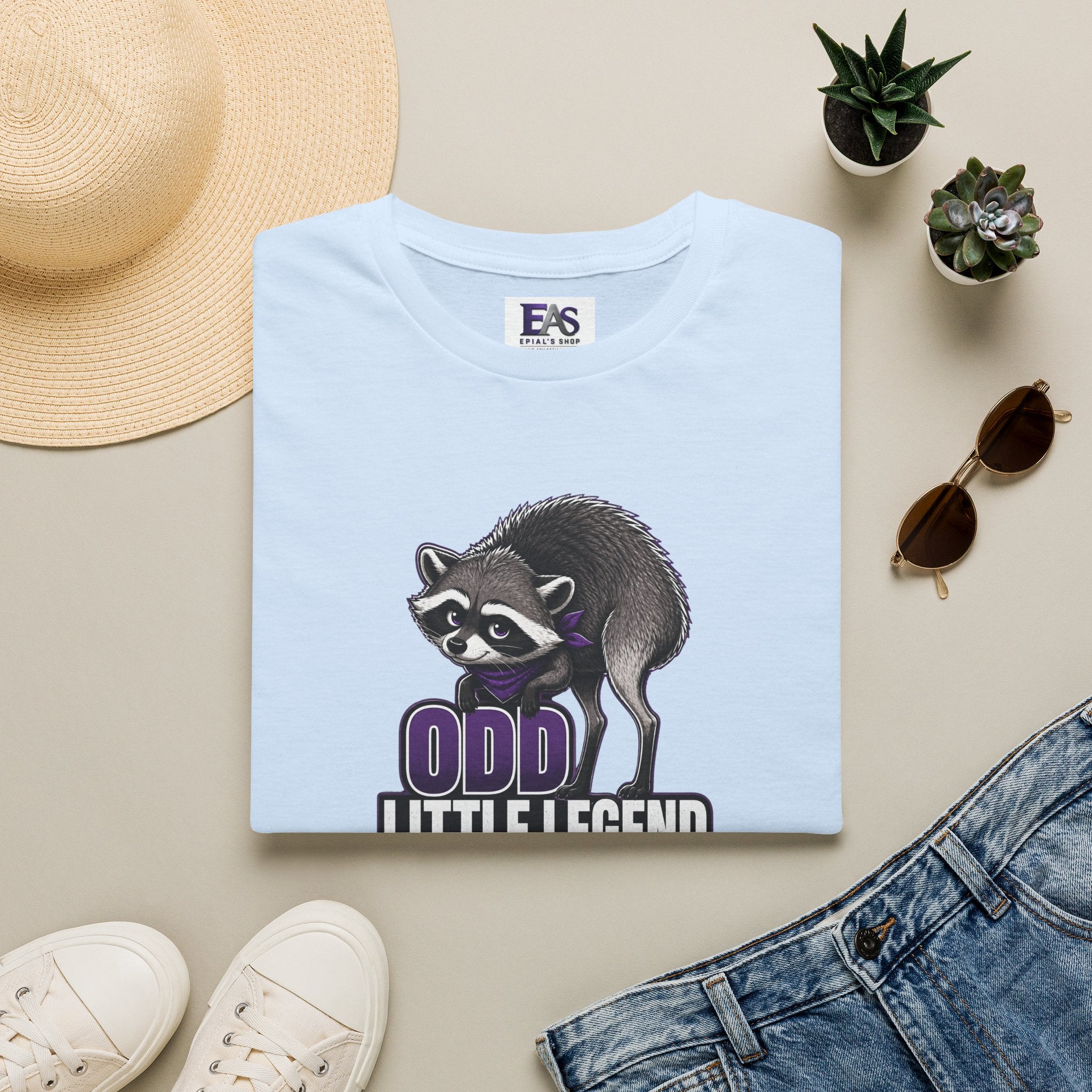Odd Little Legend Jimothy Raccoon T-Shirt