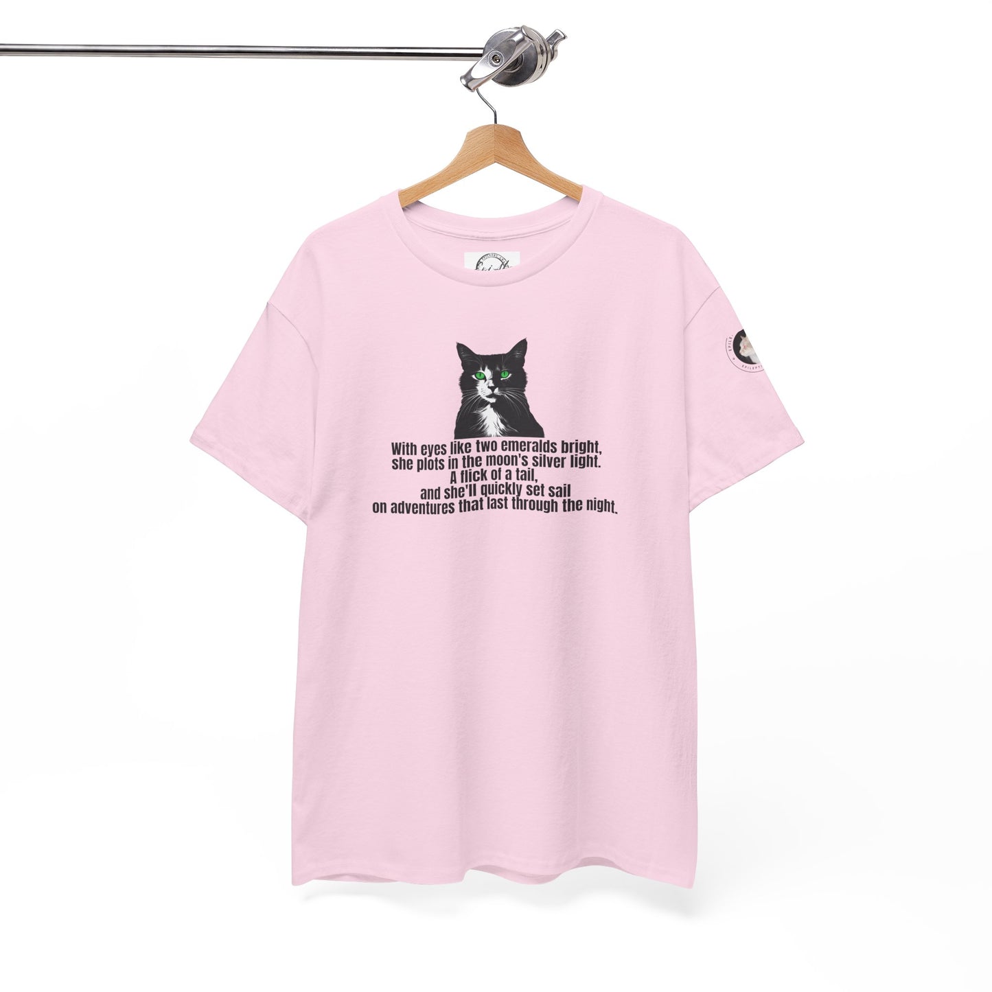 Emerald Eyed Mischief Unisex Heavy Cotton Tee