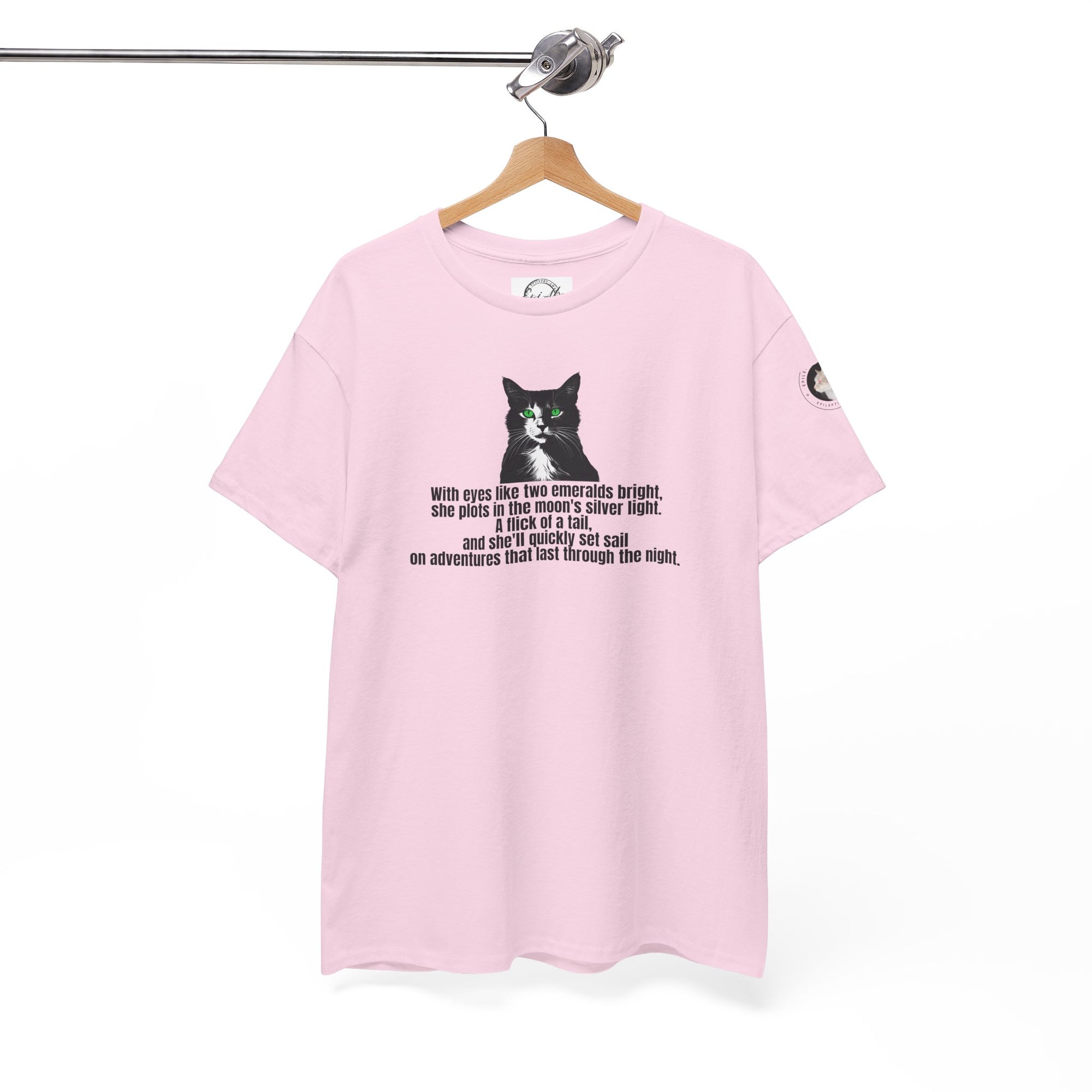 Emerald Eyed Mischief Unisex Heavy Cotton Tee