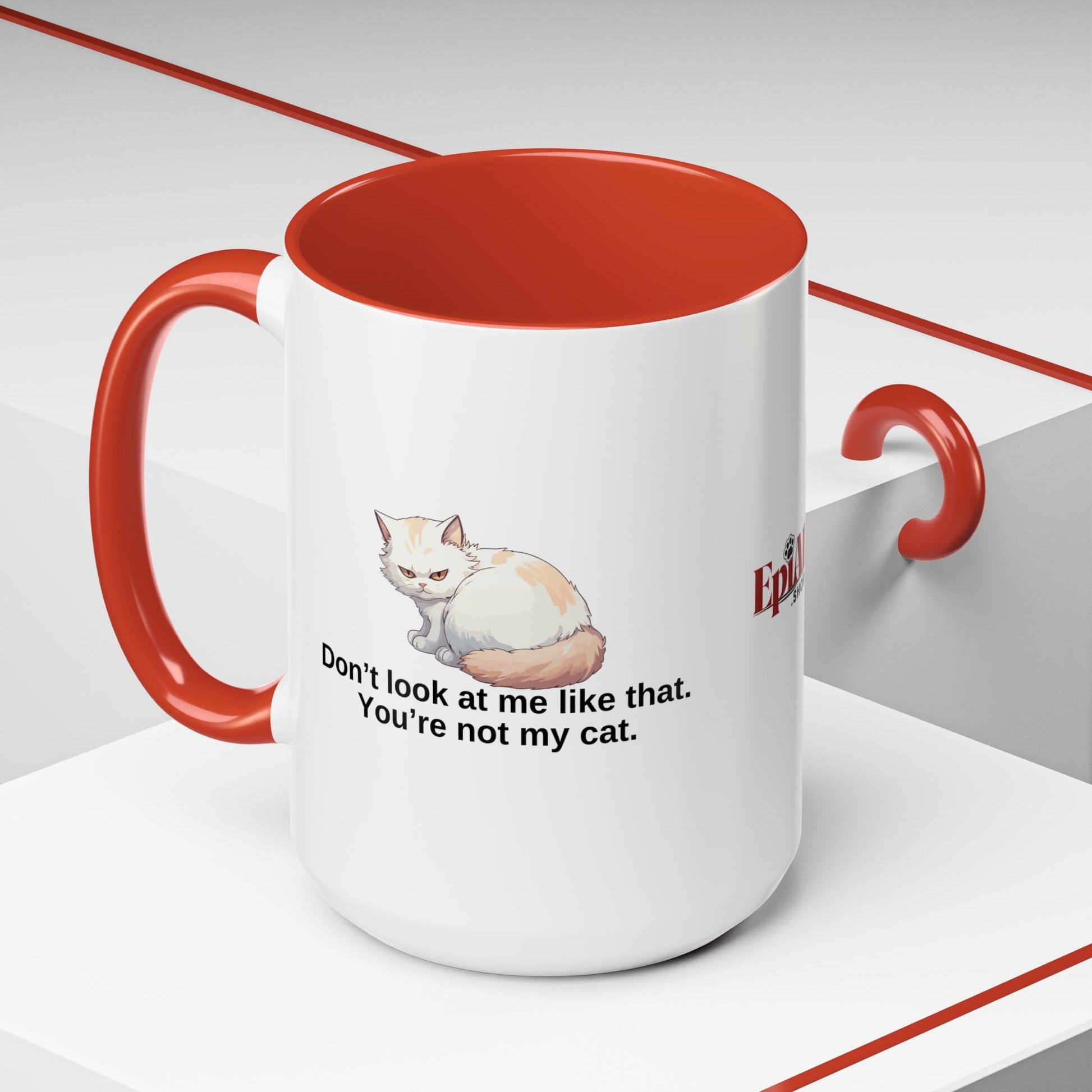 Humorous Cat Lover's Coffee Mug - 11/15oz Accent Mug Printify