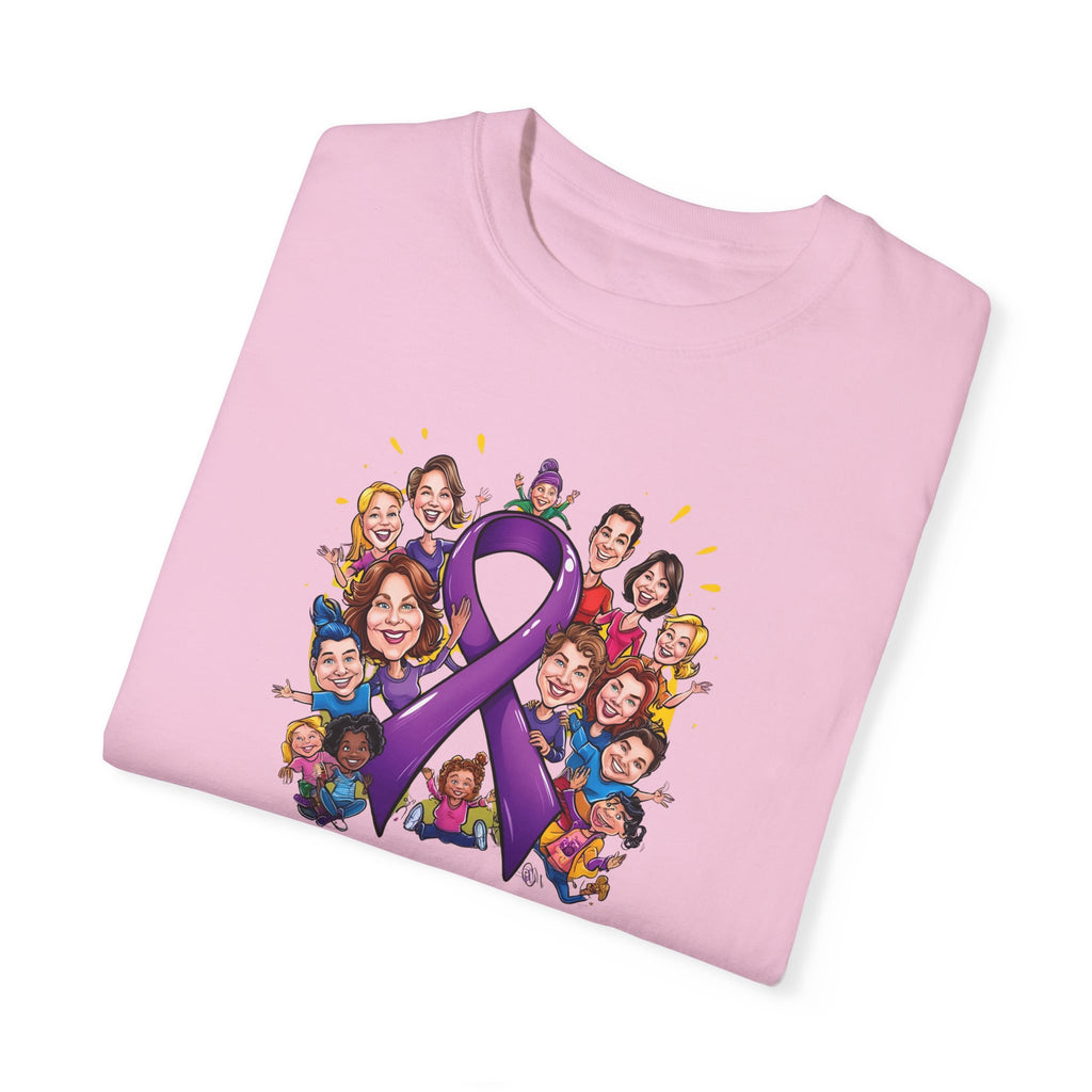 Epilepsy Awareness Unisex Garment-Dyed T-Shirt - Seize Hope, Be Strong