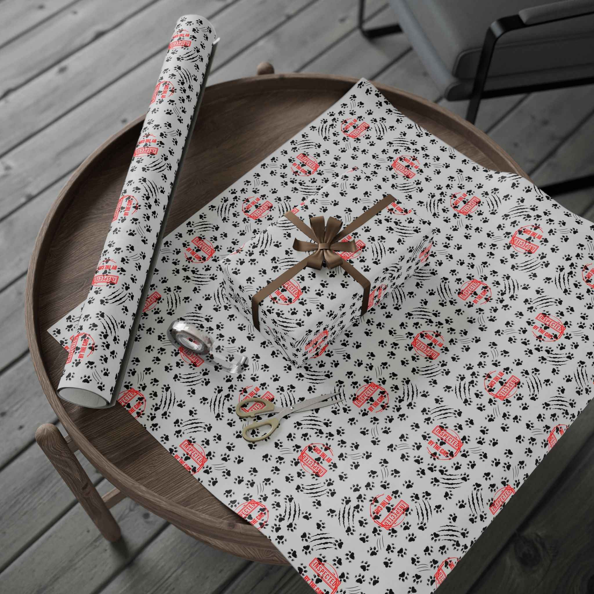 This Gift Was Inspected by a Cat – All-Purpose Gift Wrap