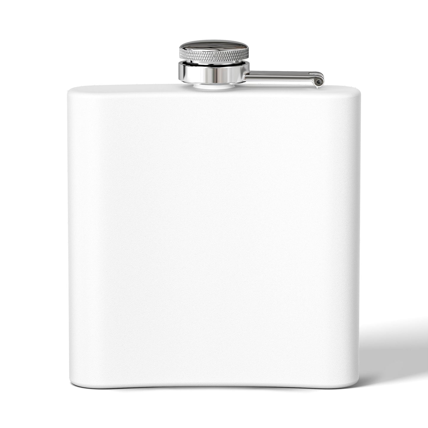 Funny Stainless Steel Flask - 6oz False Sign Design Printify