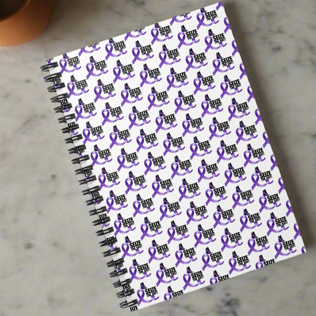 Epilepsy Awareness Spiral Ruled-Lined Notebook