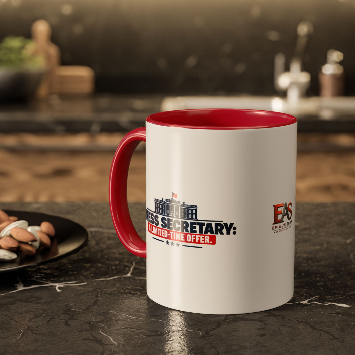 Press Secretary: A Limited-Time Offer Mug | Funny Political Humor Coffee Cup | 11 oz & 15 oz