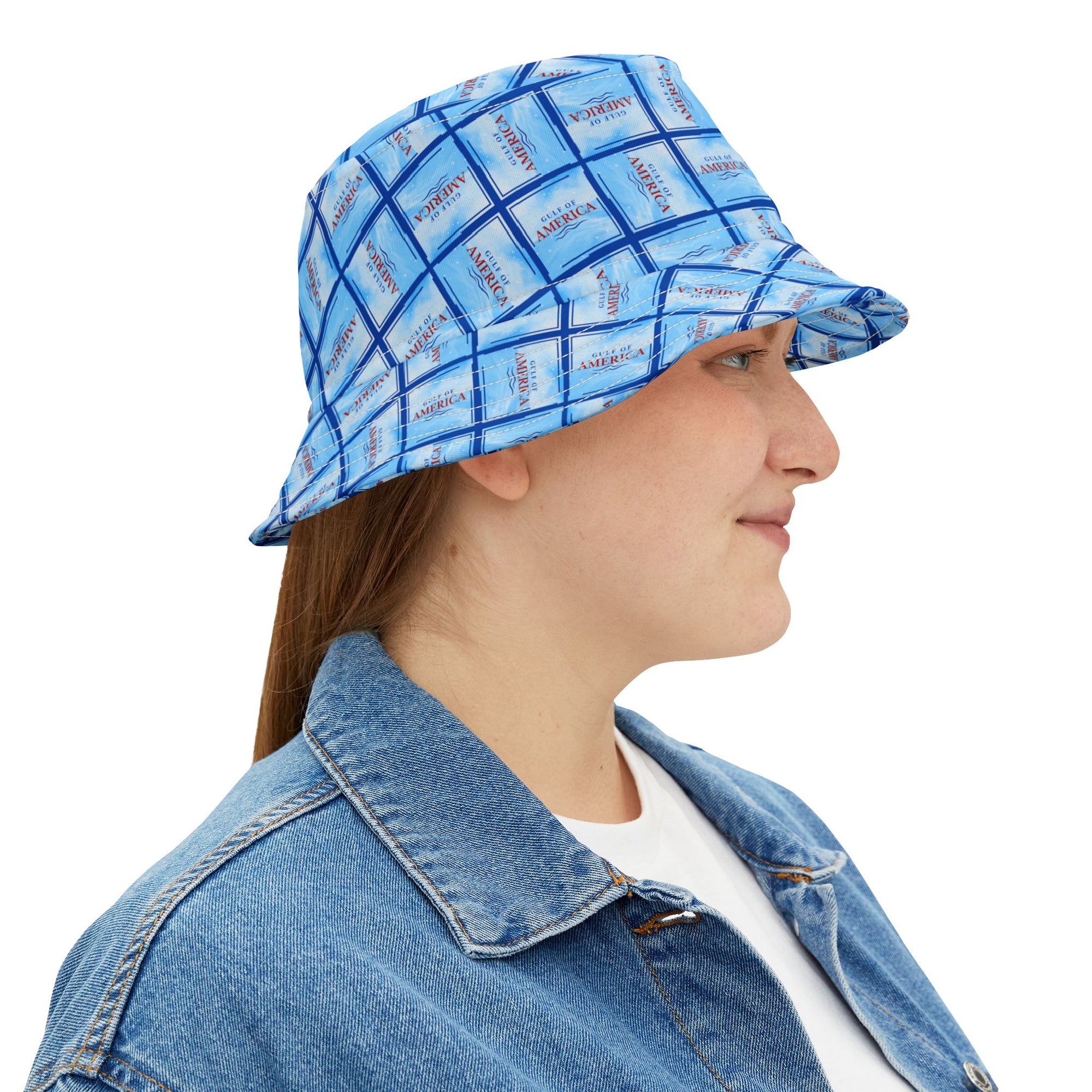 American Gulf Patterned Bucket Hat