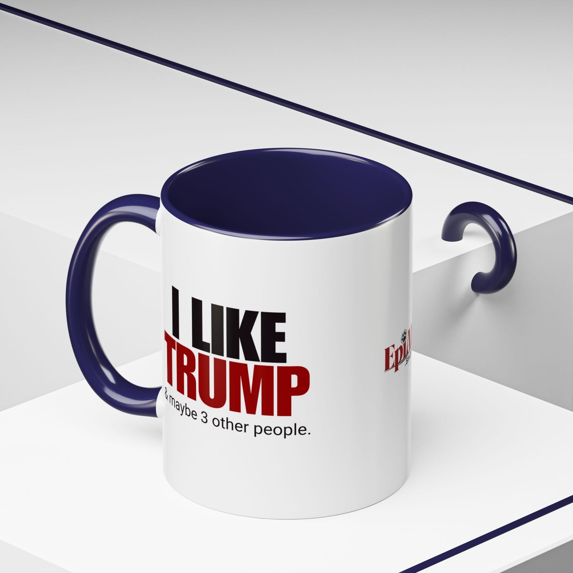 I Like Trump Accent Coffee Mug - 11oz & 15oz | Fun Political Gift for Fans Printify