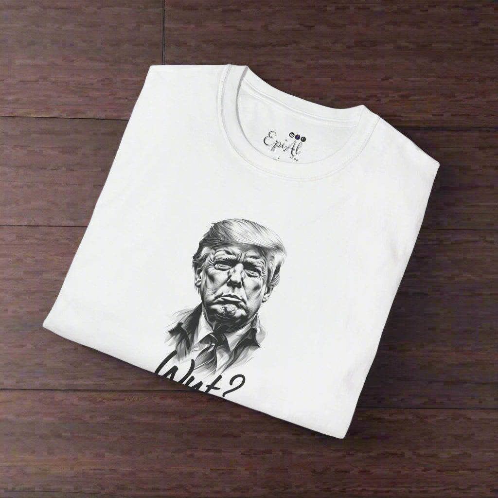 Witty Wut Unisex T-Shirt with Trump Design