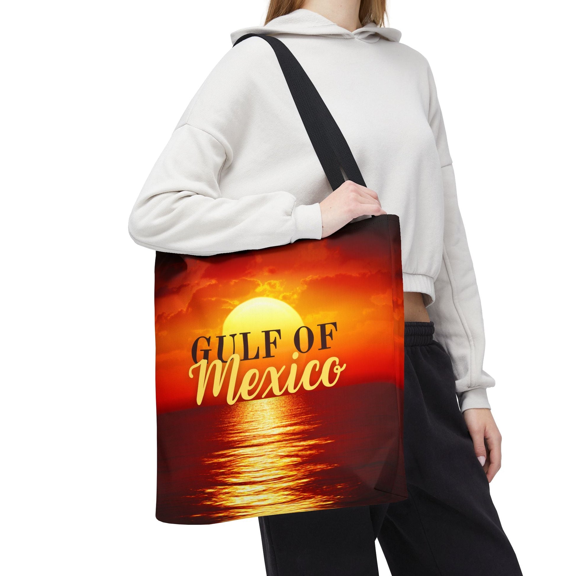 Gulf of Mexico Sunset Tote Bag - Chic Beach Accessory Printify