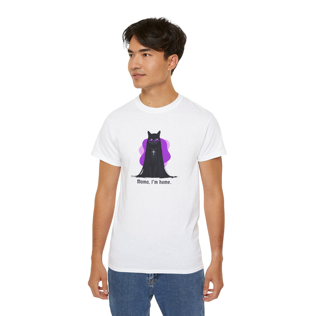 Mama I'm Home Ozzy Cat Graphic Tee