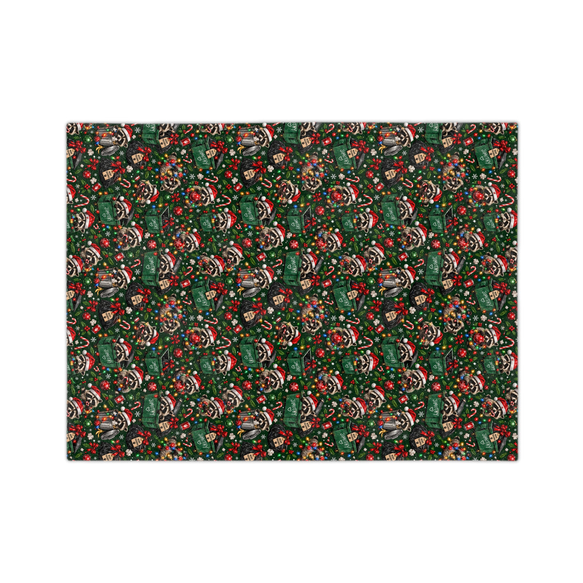 Jimothy’s Merry Trashmas Velveteen Plush Blanket