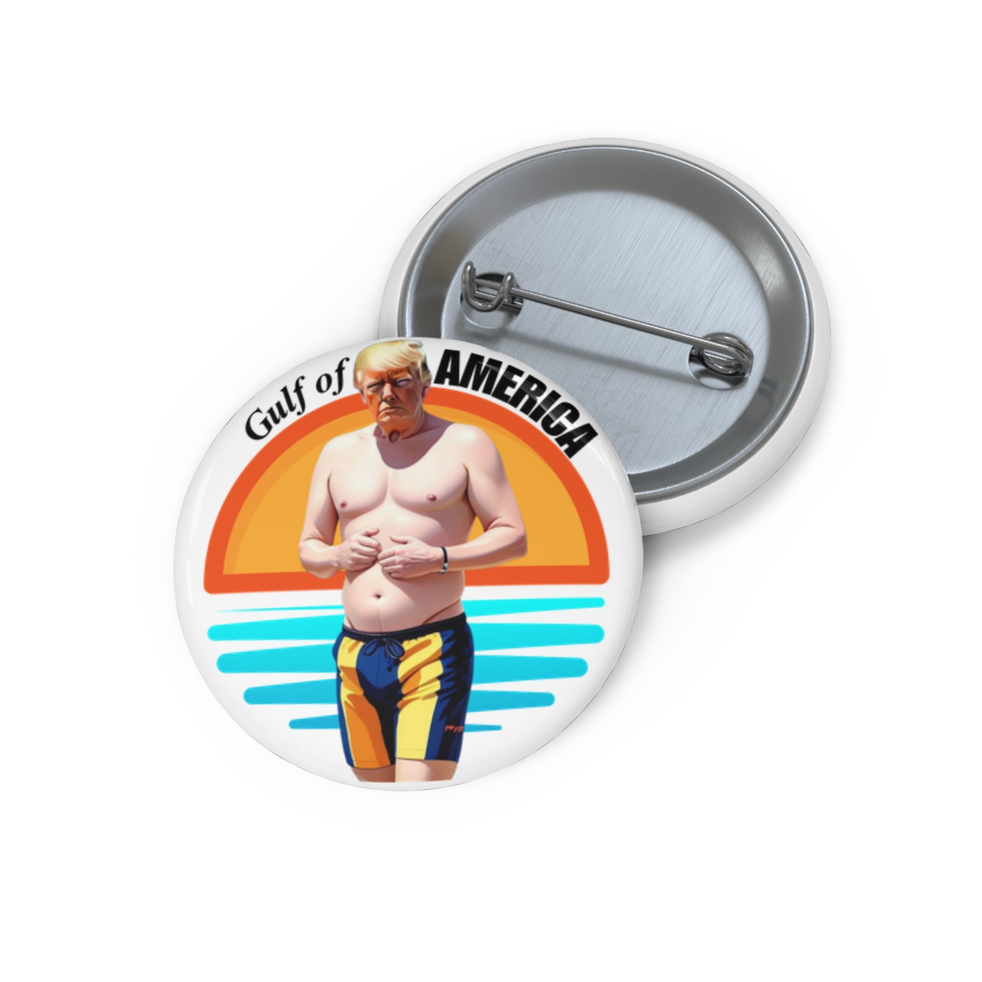 Pin Buttons | Fun Summer Vibes | American Gulf Design