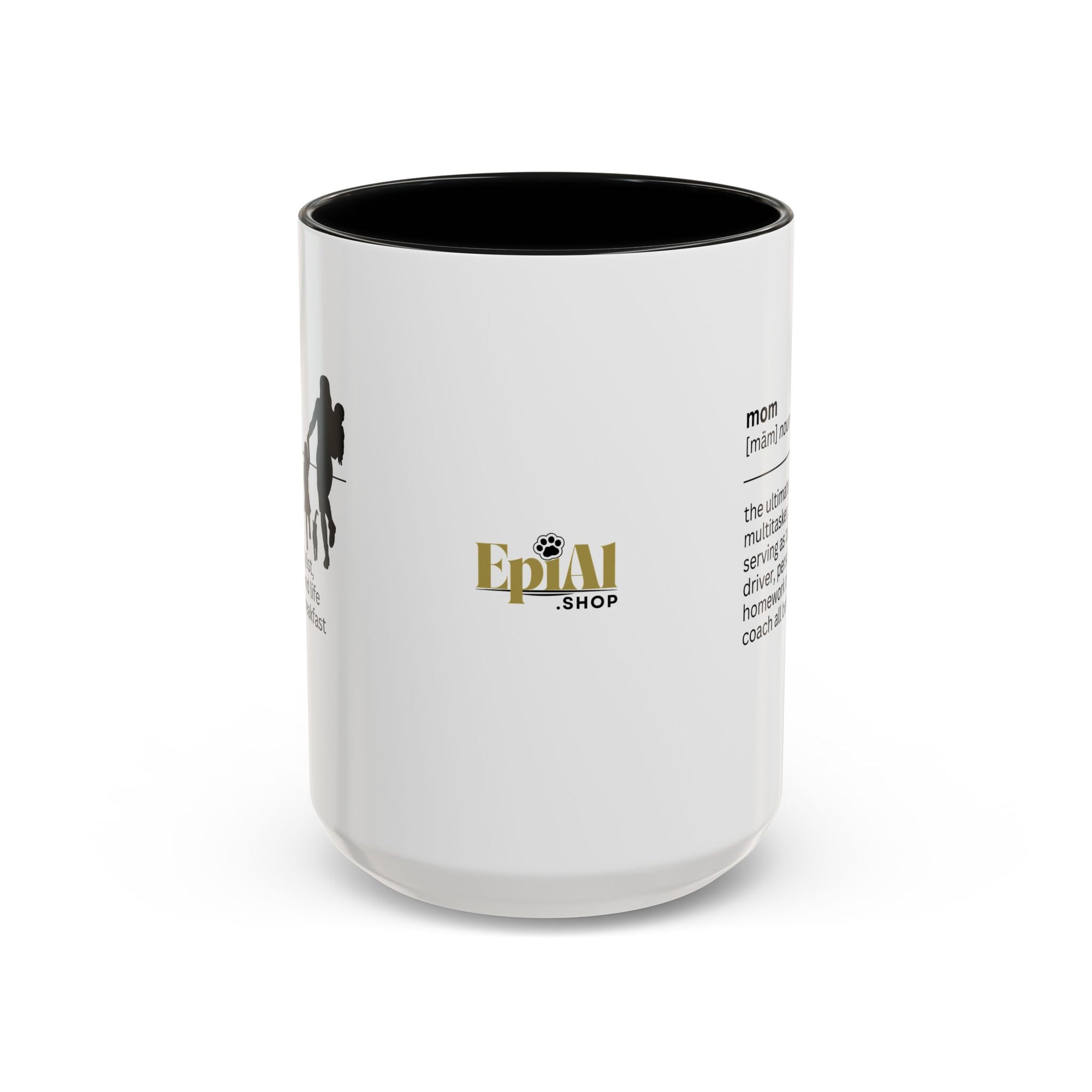 Mom Multitasker Accent Coffee Mug - Perfect Gift for Moms