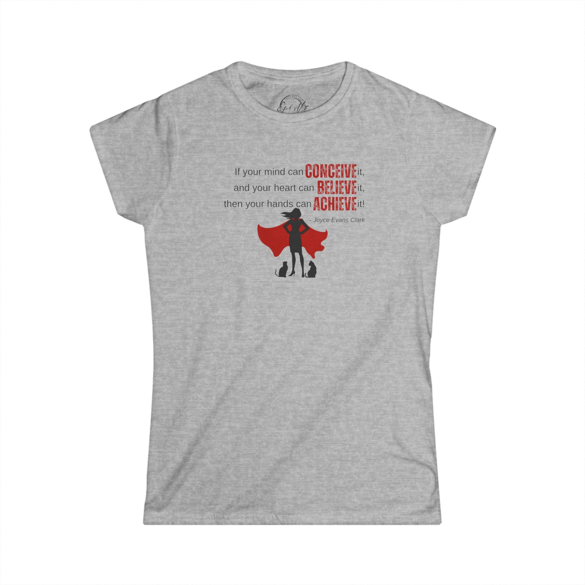 Photo depicting the ​Perception Women's Softstyle Tee from EpiAl's Shop.