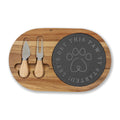 Get this Paw-ty Started Engraved Charcuterie Board