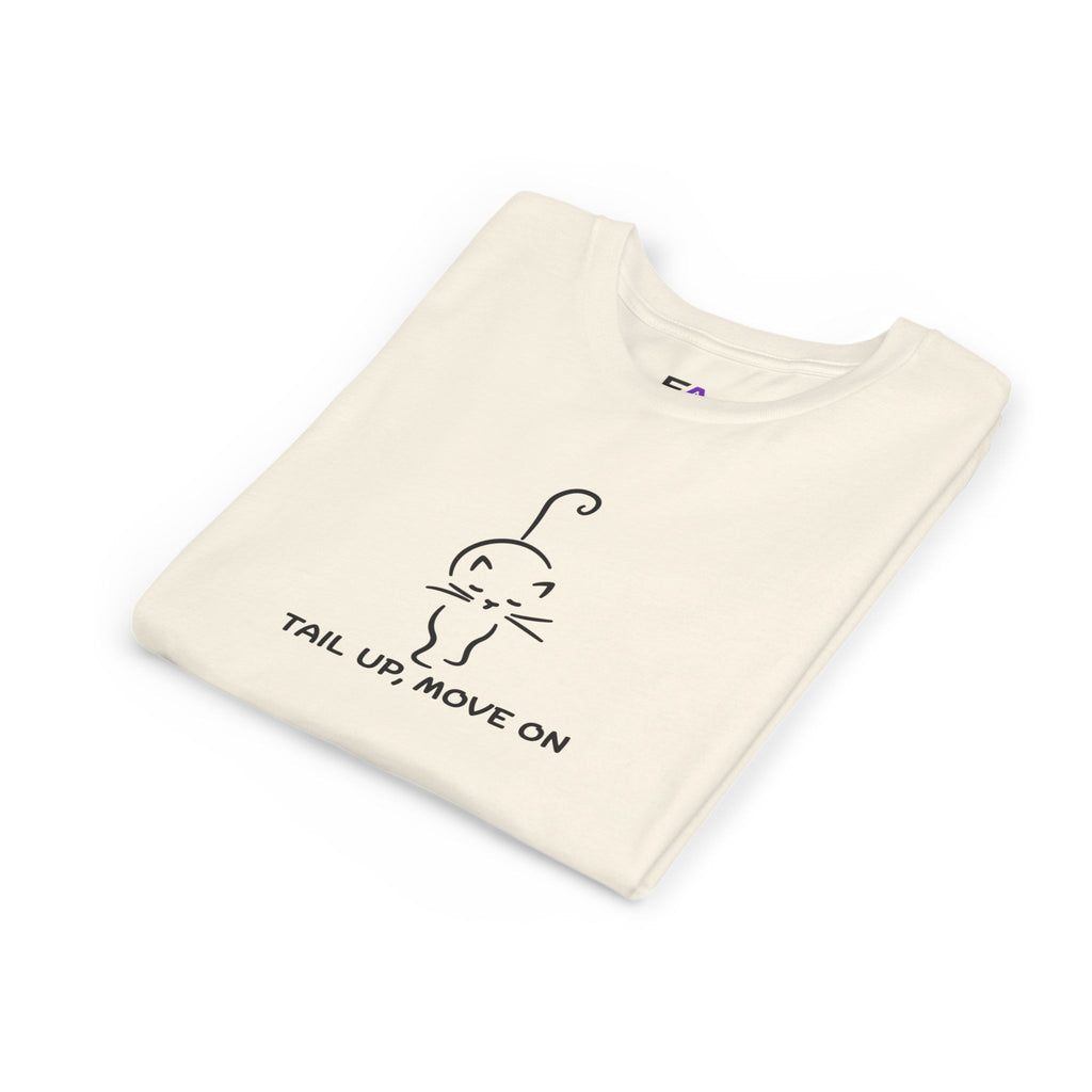 Tail Up, Move On Youth Tee – Small Human, Big Attitude