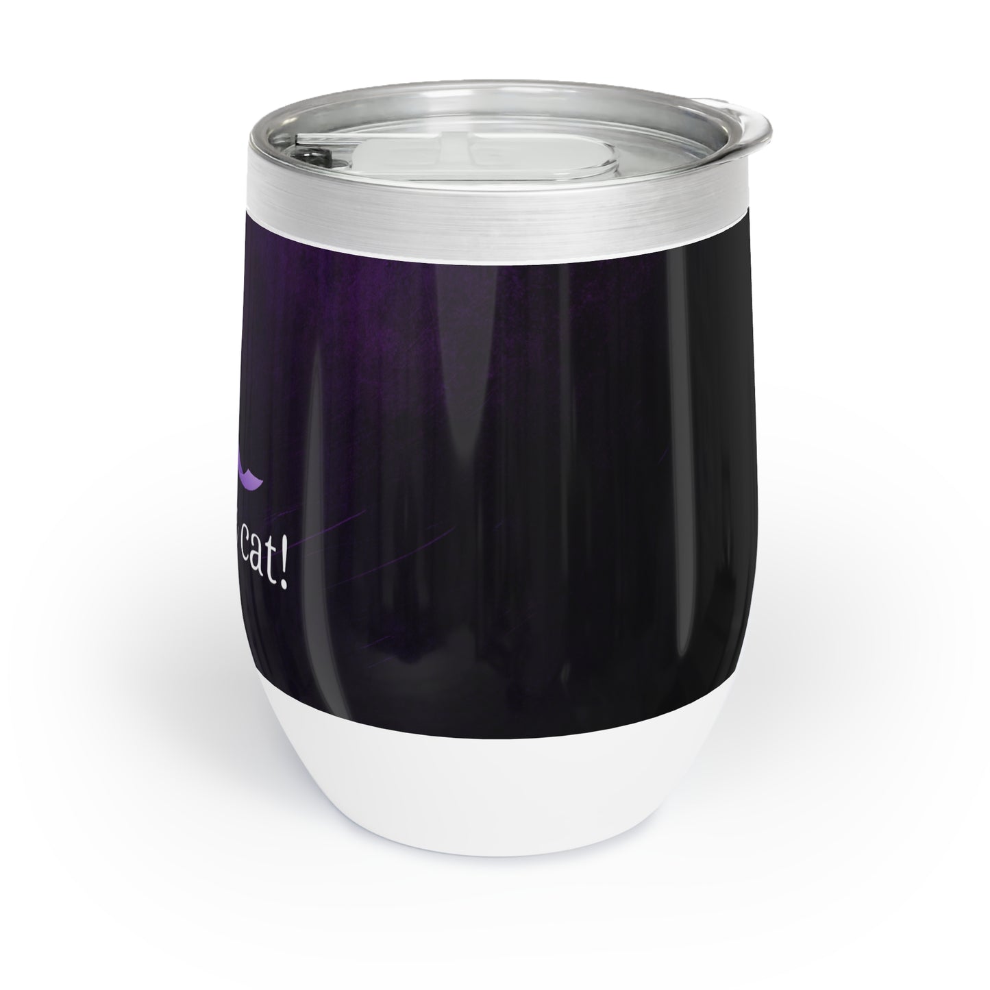 I Love an Epileptic Cat Chill Wine Tumbler