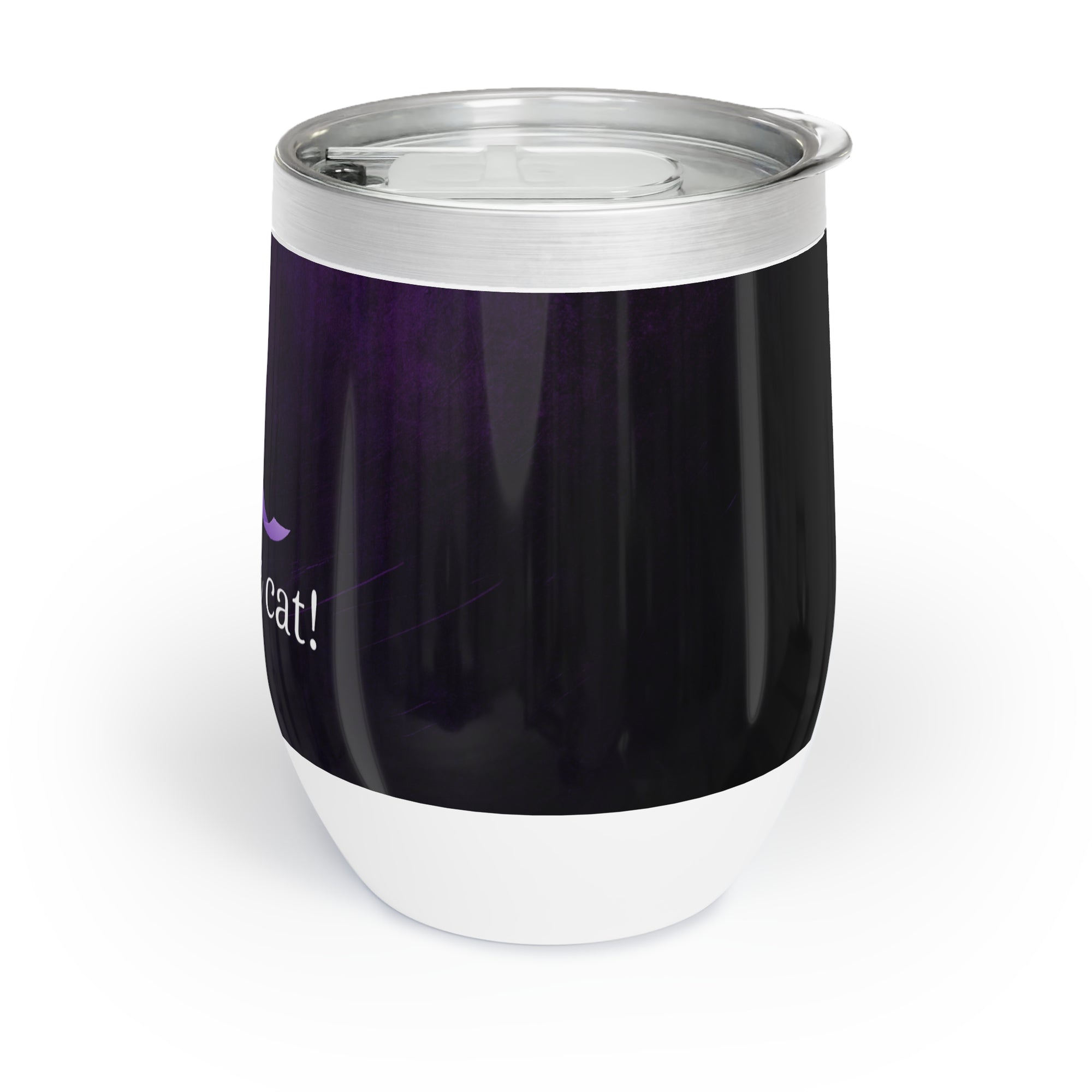 I Love an Epileptic Cat Chill Wine Tumbler