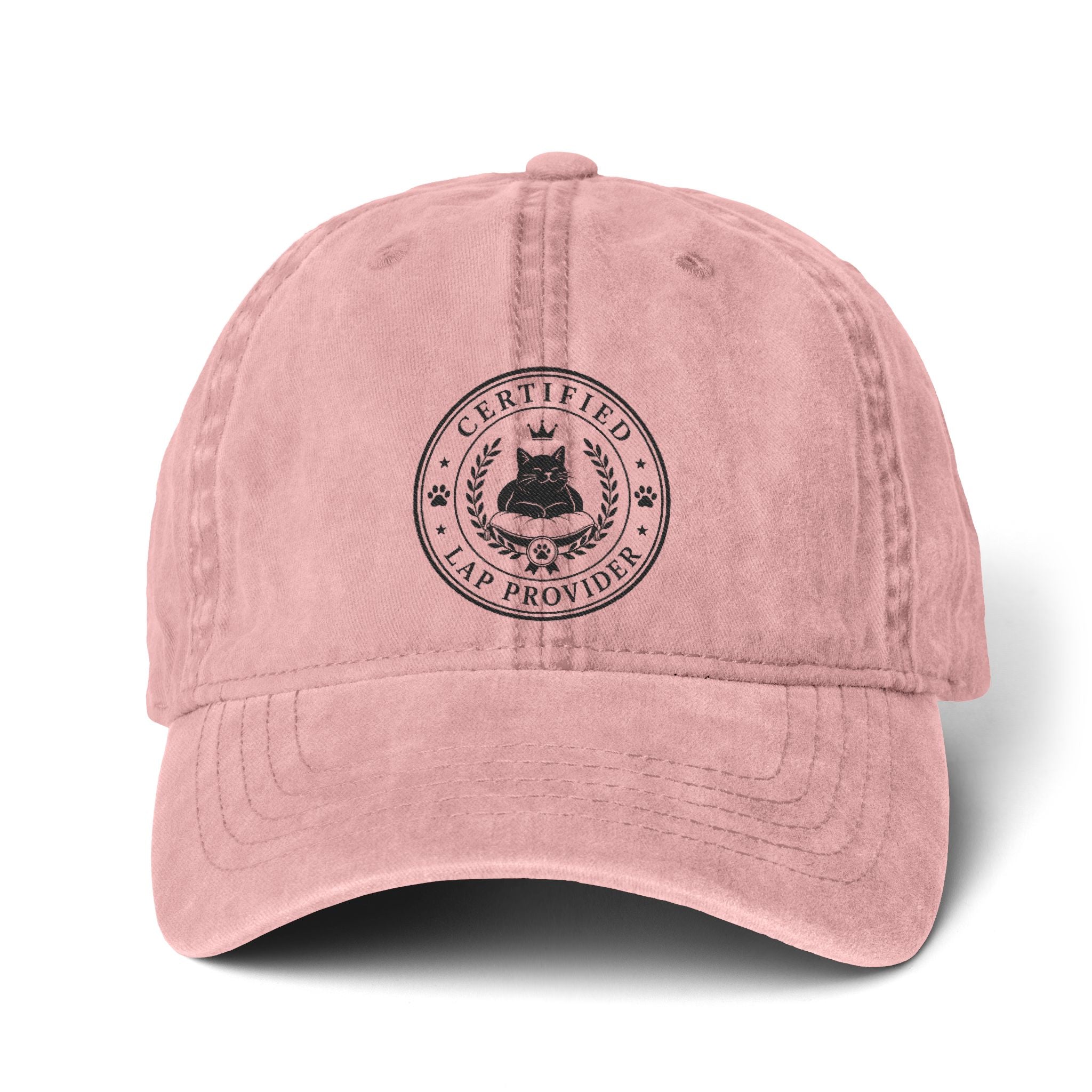 Certified Lap Provider Women's Ponytail Hat | Funny Cat Lover Cap